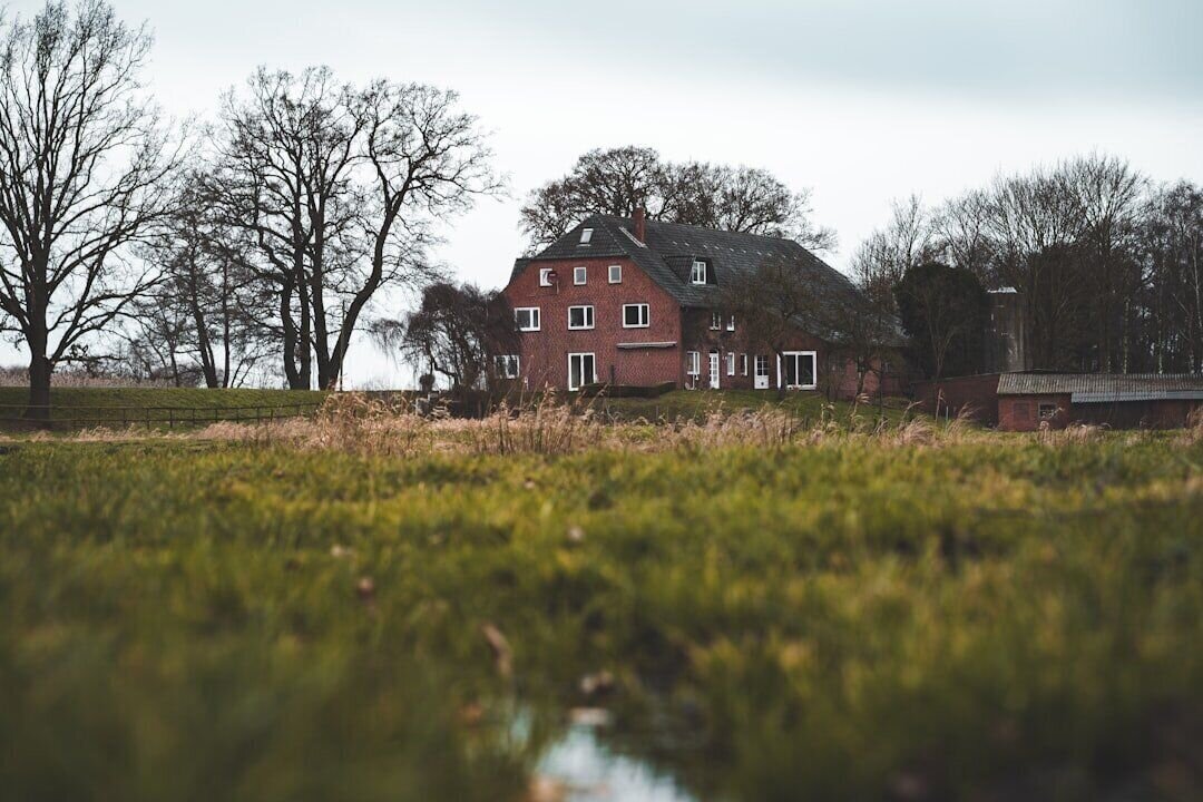 Landscape and iconic architecture of Bremen federal state, Germany