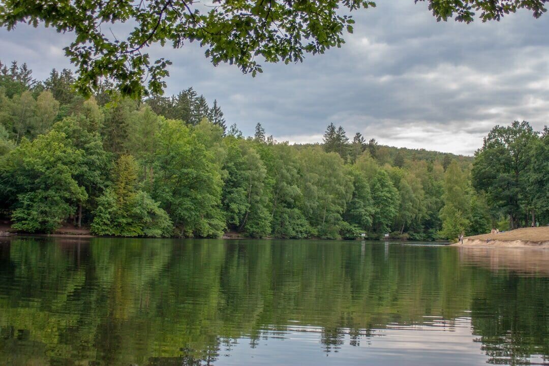 Landscape and iconic architecture of Saarland federal state, Germany