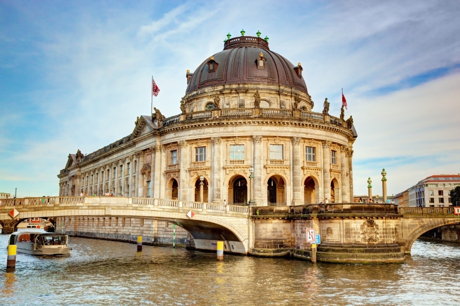 Visiting Germany for the First Time: 20 Essential Tips for New Travelers 28 Close-up view of the Bode Museum's ornate architectural details in Berlin, Germany, showcasing its historical significance.